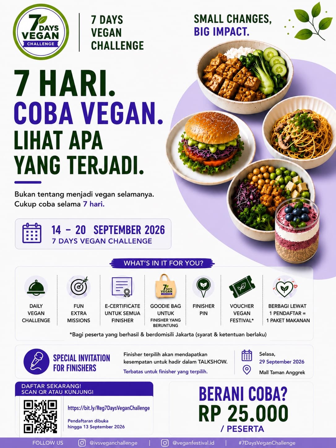 7 Days Vegan Challenge